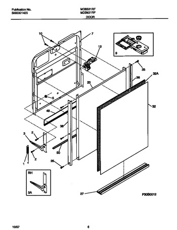 Diagram for MDB631RFR3