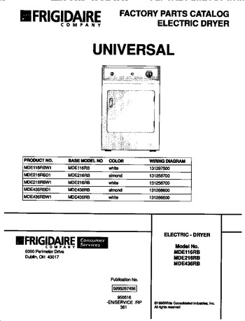 Diagram for MDE436RBW1