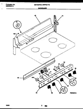 Diagram for MEF300PBWA