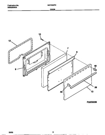 Diagram for MEF300PXWA