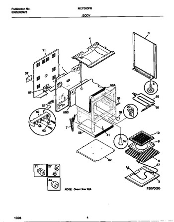 Diagram for MEF305PBWE