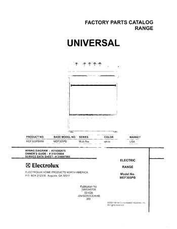 Diagram for MEF305PBWM