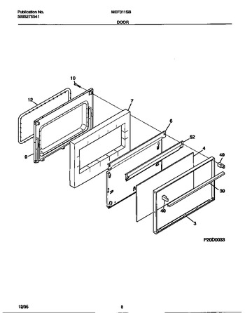 Diagram for MEF311SBWD