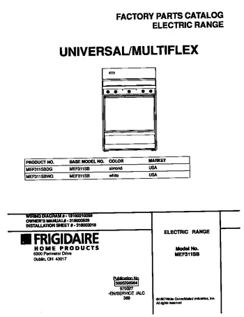 Diagram for MEF311SBDG