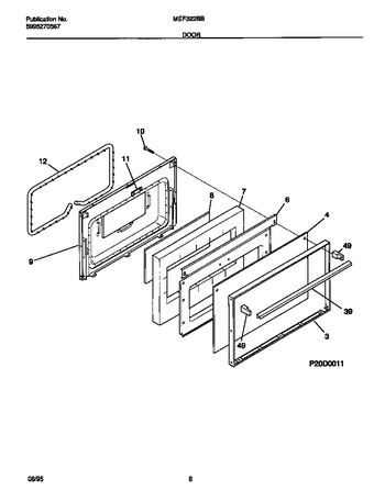 Diagram for MEF322BBWD