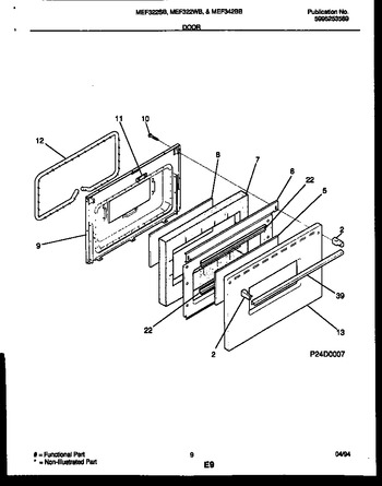 Diagram for MEF322WBSA