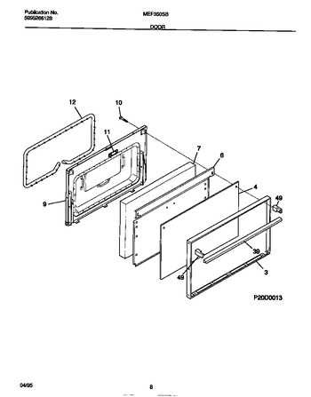 Diagram for MEF350SBWA