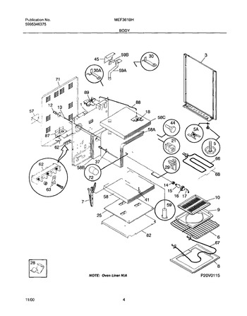 Diagram for MEF361BHDB