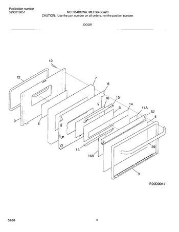 Diagram for MEF364BGWA