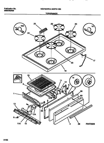 Diagram for MGF300PBWB