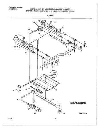 Diagram for MGF324BGWA