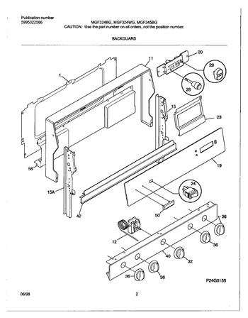 Diagram for MGF324BGWE