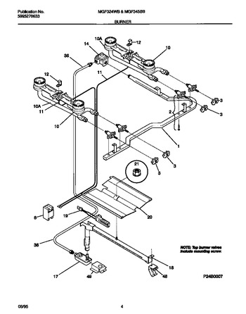 Diagram for MGF324WBSC