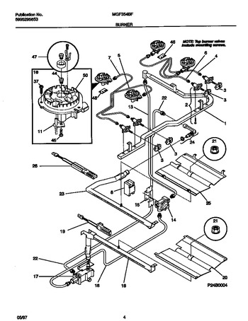 Diagram for MGF354BFWA