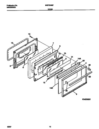 Diagram for MGF354BFWA