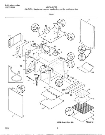 Diagram for MGF354BFDC