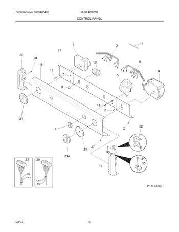 Diagram for MLXE42RFW0