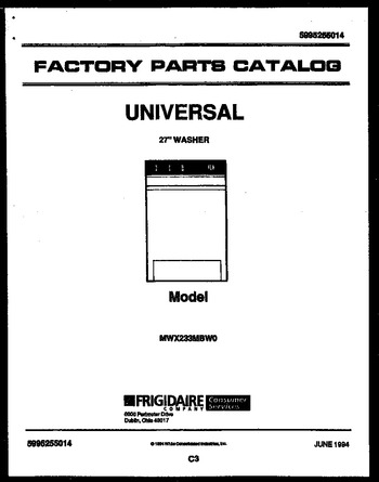 Diagram for MWX233MBW0