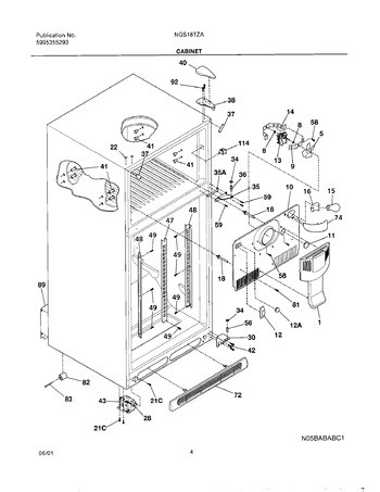 Diagram for NGS18TZAW0