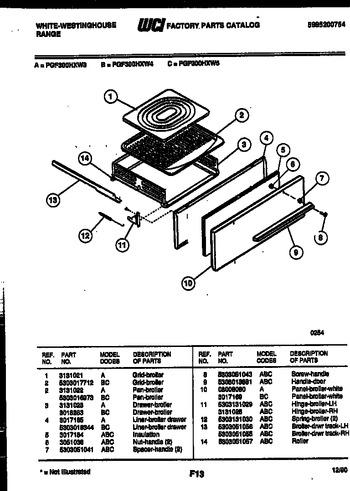 Diagram for PGF300HXW5