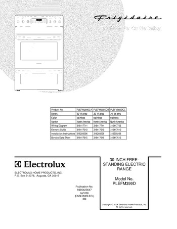 Diagram for PLEFM399DCA