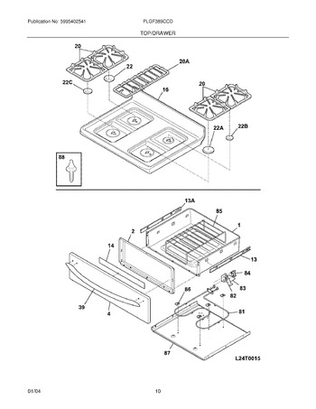 Diagram for PLGF389CCD