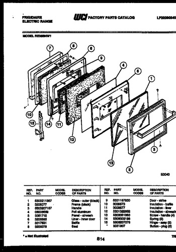 Diagram for RE36BNW1