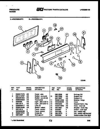 Diagram for RGC32BAW3