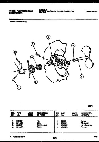 Diagram for SP560MXW2