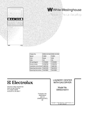 Diagram for SWSG1031HS2