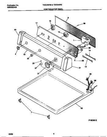 Diagram for TDE546RBD2