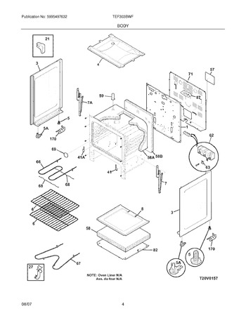 Diagram for TEF303BWF