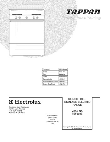 Diagram for TEF303BWG