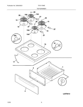 Diagram for TEF317BWE