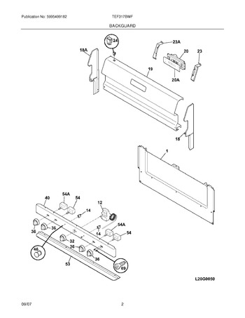 Diagram for TEF317BWF