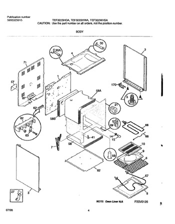 Diagram for TEF322WHSA