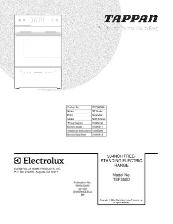 Diagram for TEF350DWA