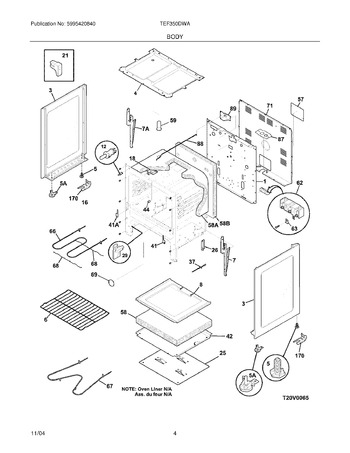 Diagram for TEF350DWA