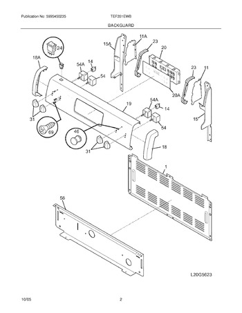 Diagram for TEF351EWB