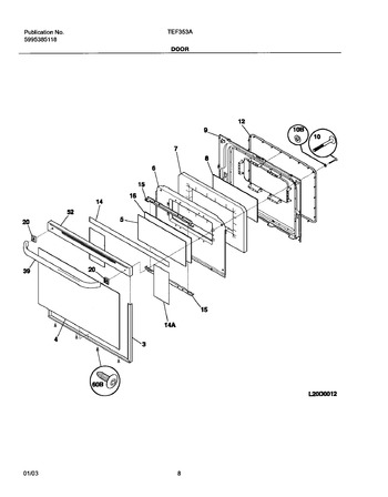 Diagram for TEF353AWD