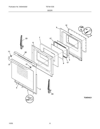 Diagram for TEF361ESB