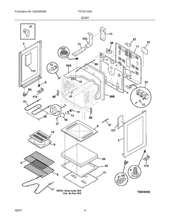 Diagram for TEF361GSA