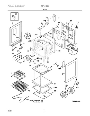 Diagram for TEF361GSB