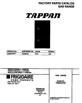 Diagram for TGB504CFB1