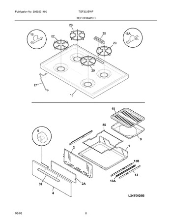 Diagram for TGF303BWF