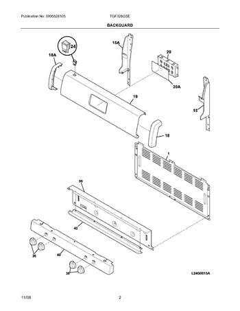 Diagram for TGF328GSE