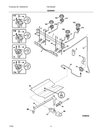 Diagram for TGF328GSE