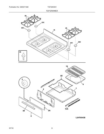 Diagram for TGF328GSH