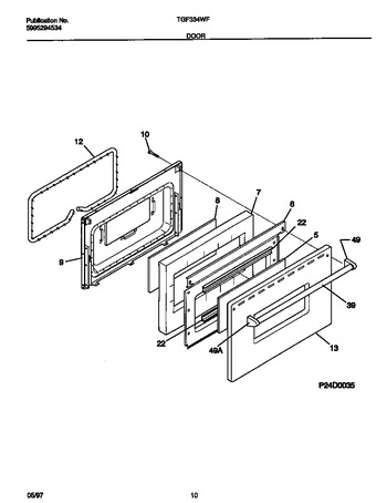 Diagram for TGF334WFSA