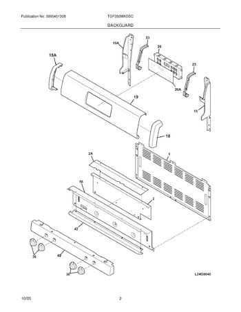 Diagram for TGF350MXDSC